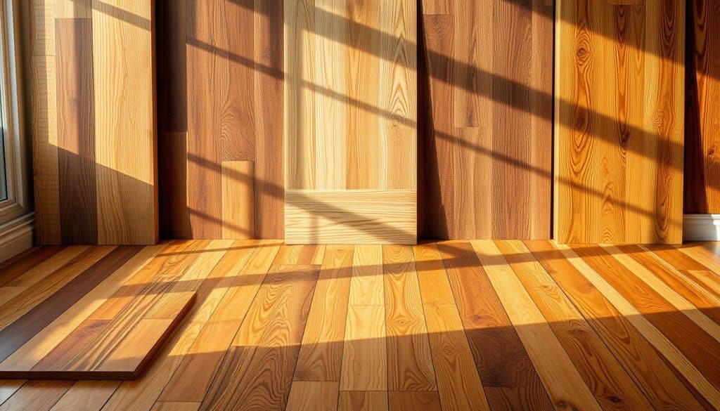 Verschiedene Holzarten für Holzdielen Verschiedene Holzarten für Holzdielen