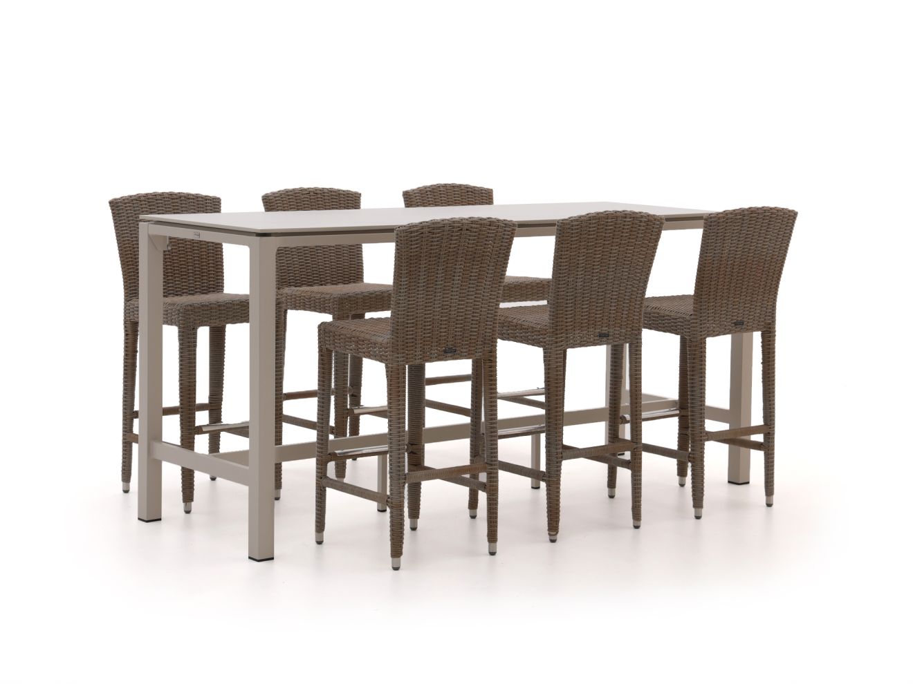 Intenso Sergio/Trecenta 225 cm Gartenbar-Set 7-Teilig