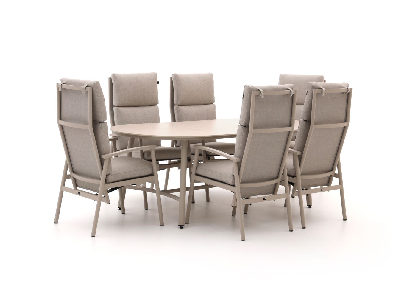 Hartman Flora Esstischgruppe 7-teilig verstellbar