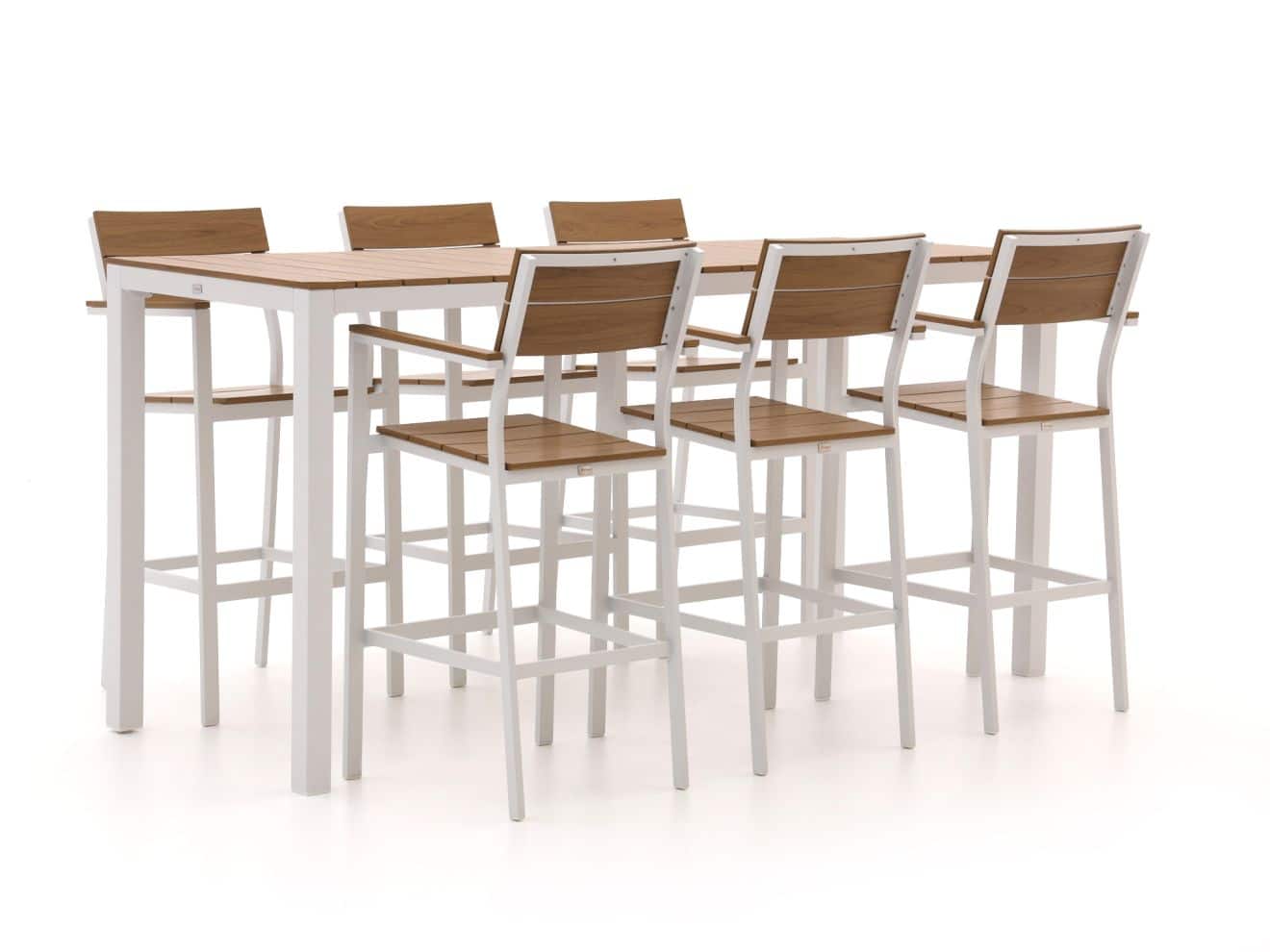 Bellagio Fidenza 220 cm Gartenbar-Set 7-Teilig