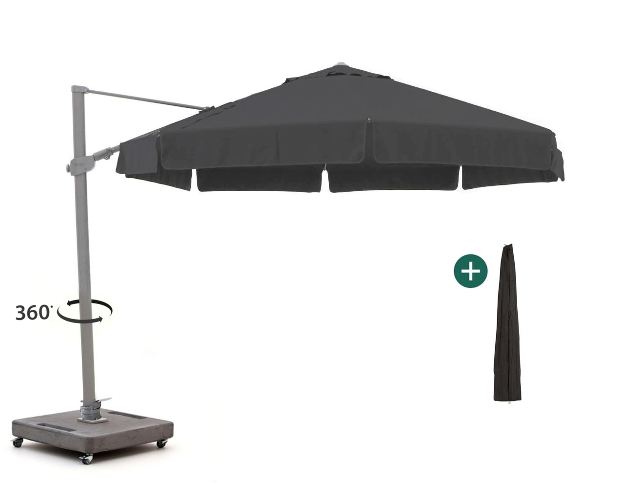 Shadowline Miami Ampelschirm ø 350 cm