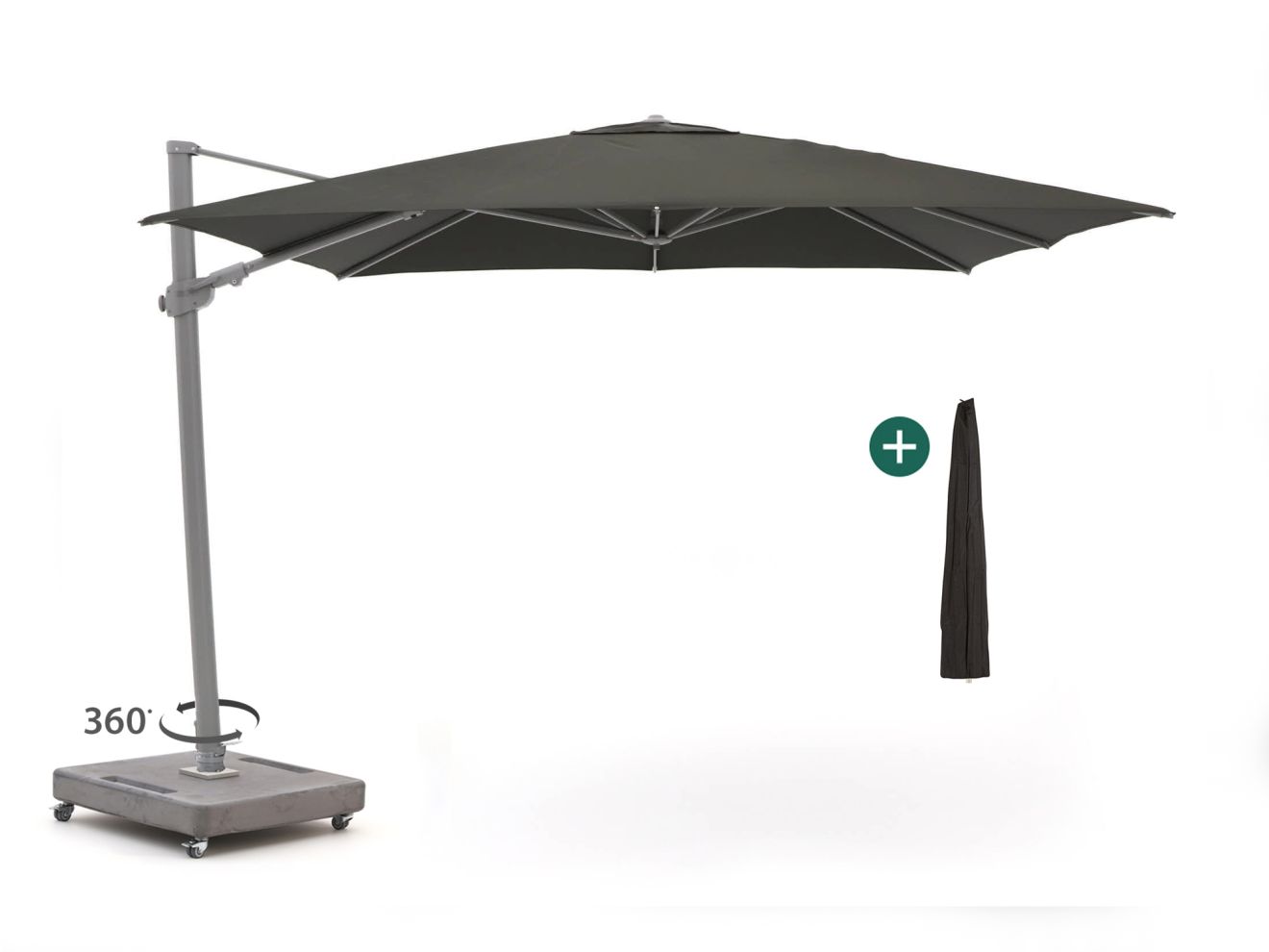 Shadowline Austin Ampelschirm 300x300 cm