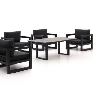 Forza Calleo/Fidenza 160 cm Sessel Lounge-Set 5-teilig