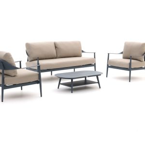 Bellagio Valli Sessel-Sofa Lounge-Set 4-teilig