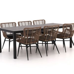 Intenso Asti/La Fonte 220 cm Gartenmöbel-Set 7-teilig