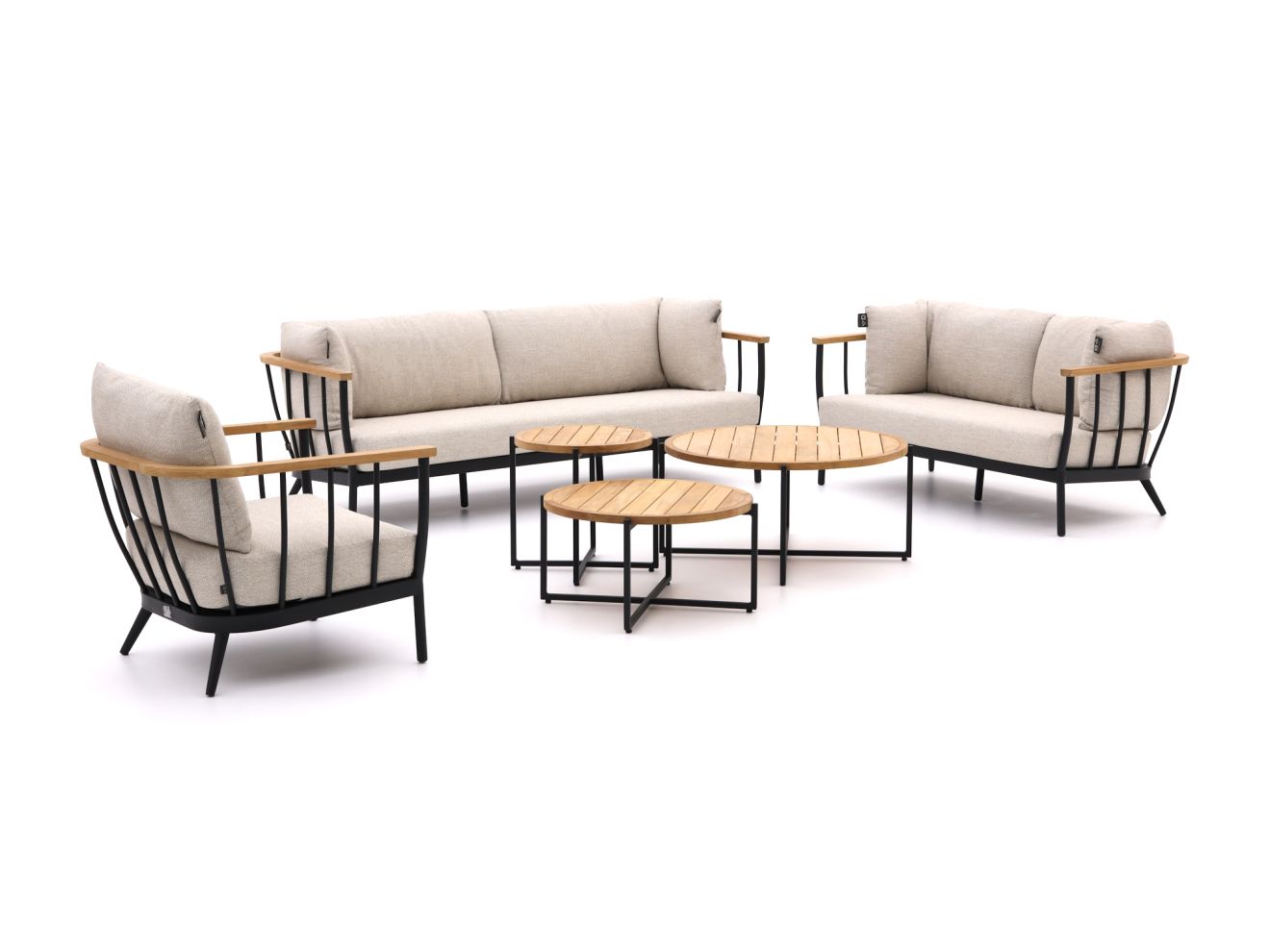 Apple Bee Condor Sessel-Sofa Lounge-Set 6-teilig