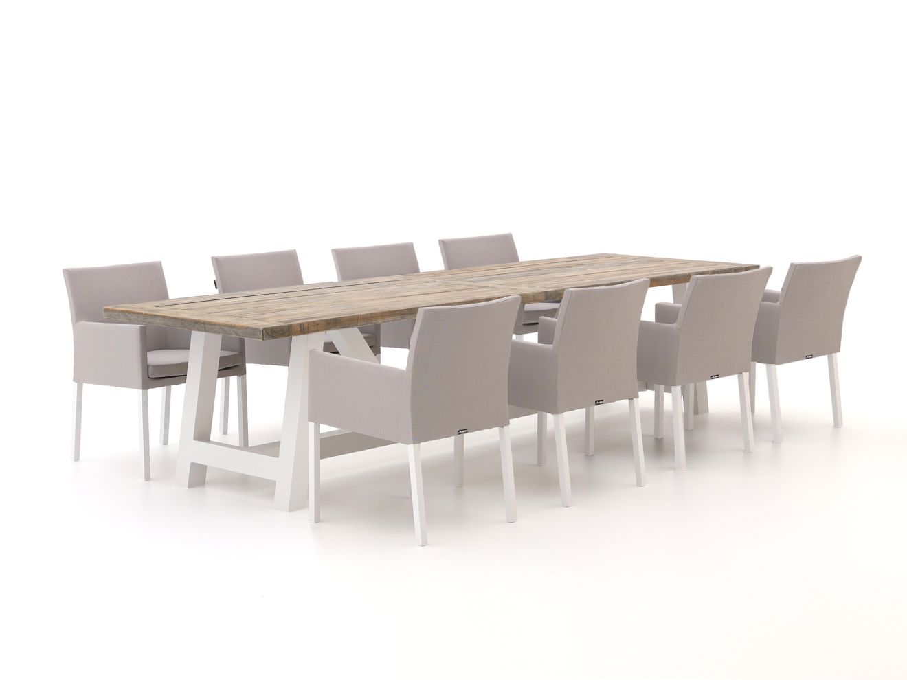 Manifesto Arzana/Bresimo 330 cm Gartenmöbel-Set 9-teilig