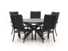 Bellagio Lugo/Fidenza ø 149 cm Gartenmöbel-Set 6-teilig stapelbar