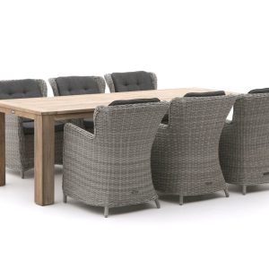 Intenso Milano/ROUGH-X 240 cm Gartenmöbel-Set 7-teilig