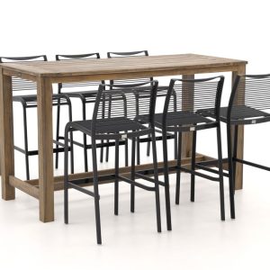 Apple Bee Hawaii/ROUGH-X 180 cm Gartenbar-Set 7-teilig