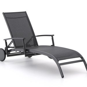 Bellagio Lugo Gartenliege mit Rädern