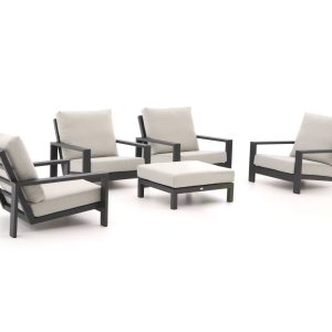 Bellagio Vezzano Sessel Lounge-Set 5-teilig