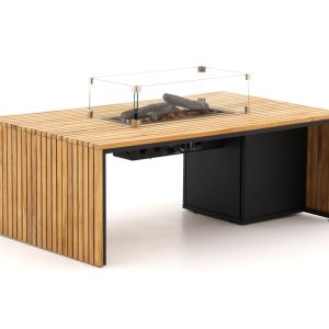 Cosibridge lounge Feuertisch 140x80x50 cm