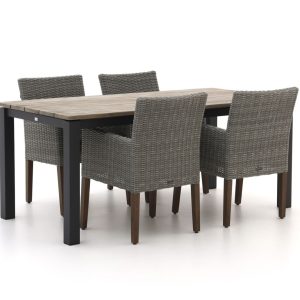 Intenso Lesa/Lagundo 180 cm Gartenmöbel-Set 5-teilig