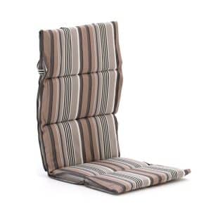 Auflage Hochlehner dünn 123x50 cm