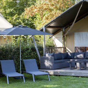 Bellagio Anzio Gartenliege mit Rad