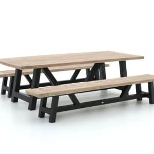 Bellagio Bresimo 260 cm Picknick Sitzgruppe 3-teilig