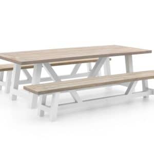 Bellagio Bresimo 260 cm Picknick Sitzgruppe 3-teilig