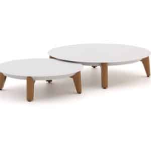 Bellagio Esenta Loungetisch ø86 (h:21 cm)/ø 68 (h:19 cm)