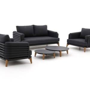 Bellagio Esenta Sessel-Sofa Lounge-Set 5-teilig