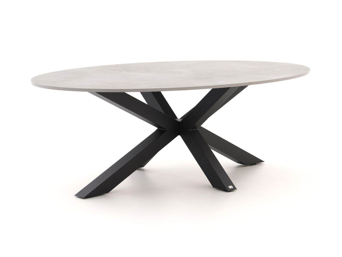 Bellagio Induno Ellips Gartentisch 200x110 cm