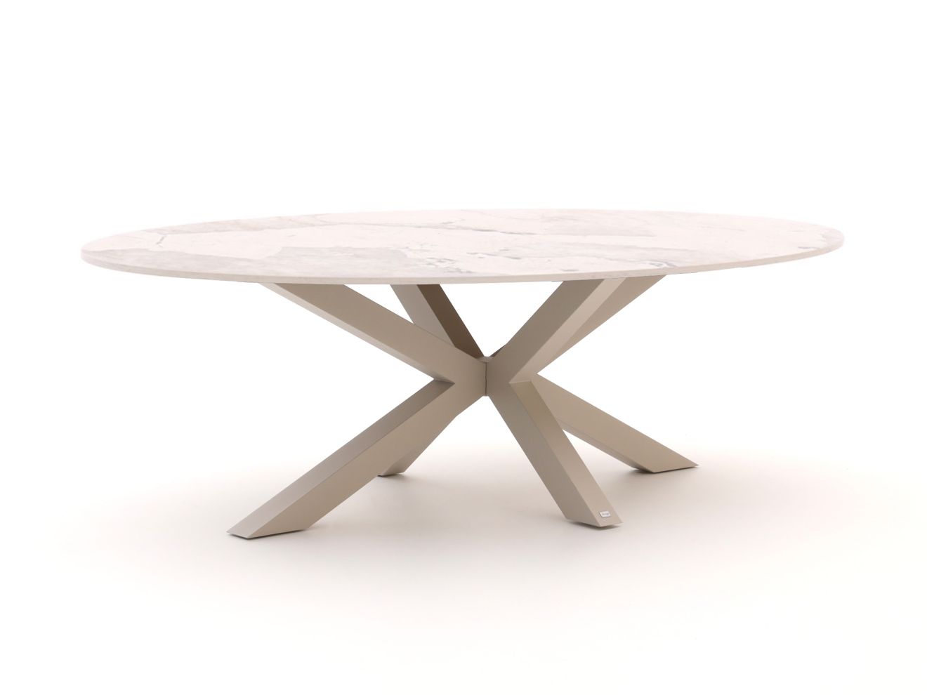 Bellagio Induno Ellips Gartentisch 240x120 cm