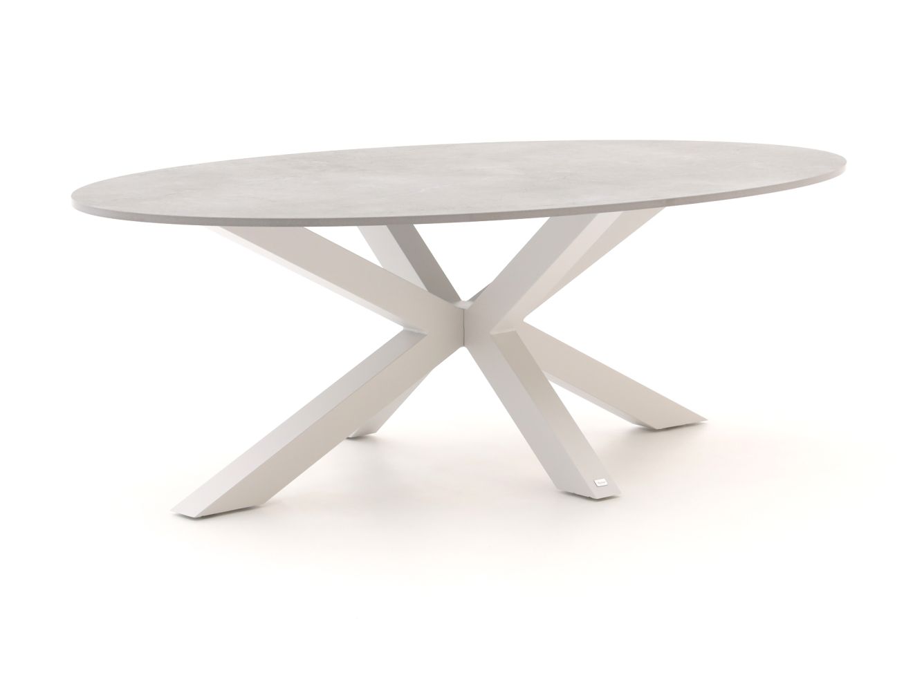 Bellagio Induno Ellips Gartentisch 240x120 cm