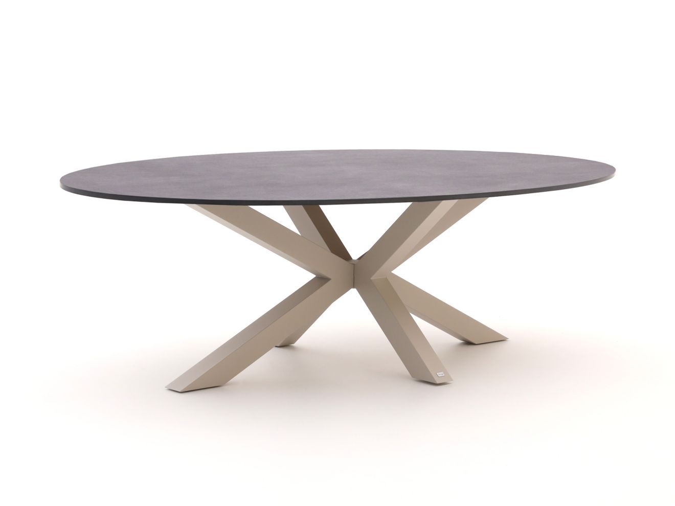 Bellagio Induno Ellips Gartentisch 280x130 cm