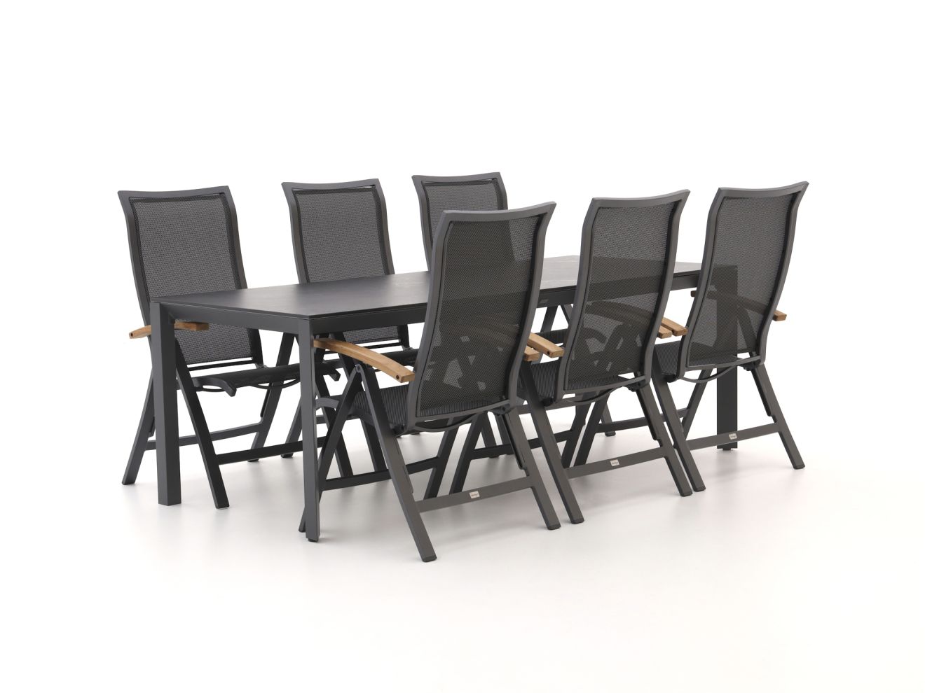 Bellagio Lugo/Sestino 220 cm Gartenmöbel-Set 7-teilig