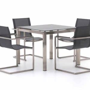 Bernstein Essen/Freiburg 90 cm Gartenmöbel-Set 5-teilig