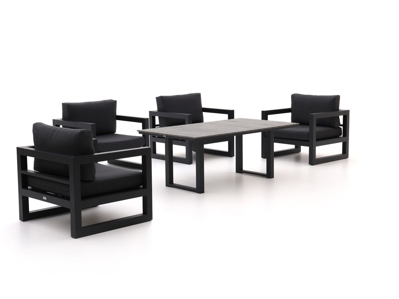 Forza Calleo/Fidenza 160 cm Sessel Lounge-Set 5-teilig