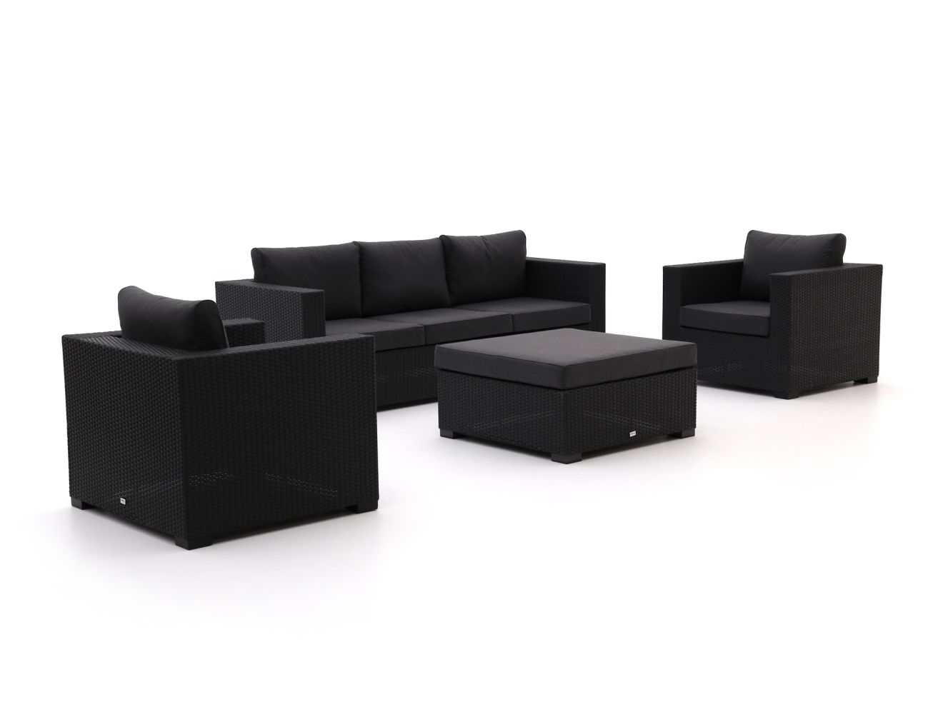 Forza Giotto Sessel-Sofa Lounge-Set 4-teilig