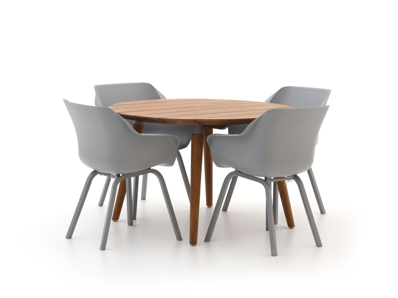 Hartman Sophie Element/Studio Ø 120 cm Gartenmöbel-Set 5-teilig