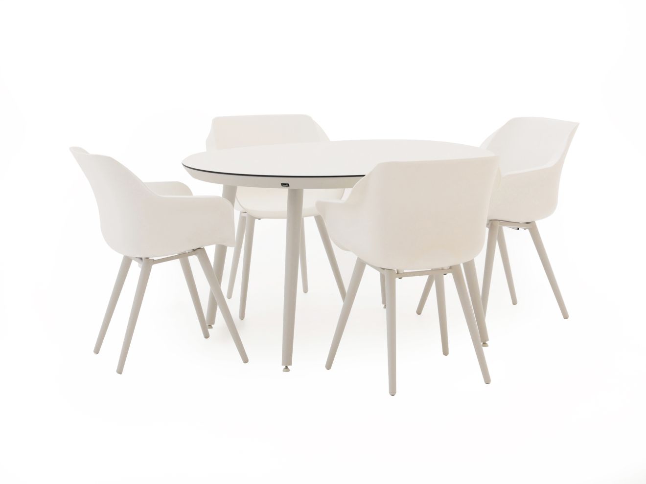 Hartman Sophie Studio ø 128 cm Gartenmöbel-Set 5-teilig