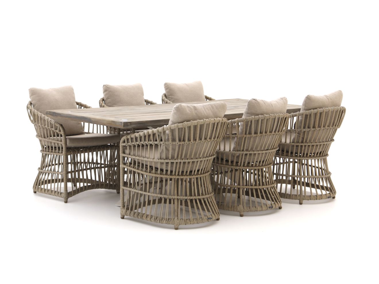 Intenso Cameri/Montorio 220 cm Gartenmöbel-Set 7-teilig