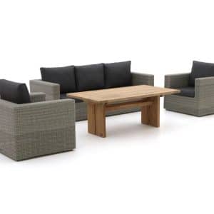 Intenso Carpino/ROUGH-L Gartentisch Lounge-Set 4-teilig