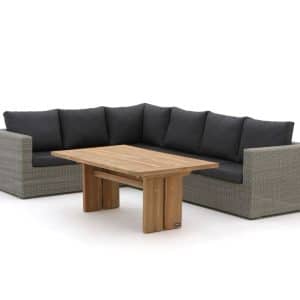 Intenso Carpino/ROUGH-L Sessel-Sofa Lounge-Set 4-teilig links