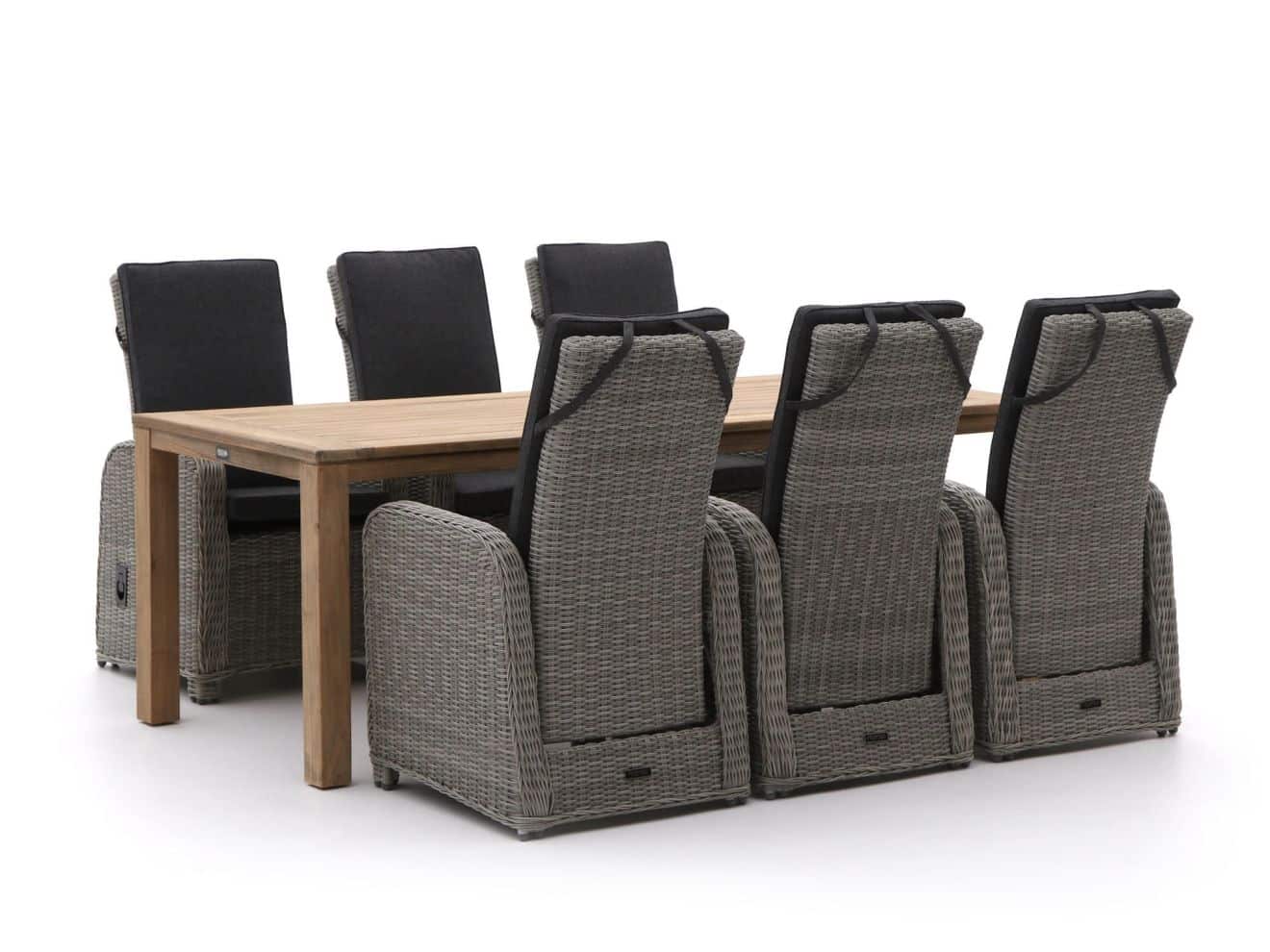 Intenso Umbria/ROUGH-S 220 cm Gartenmöbel-Set 7-teilig verstellbar