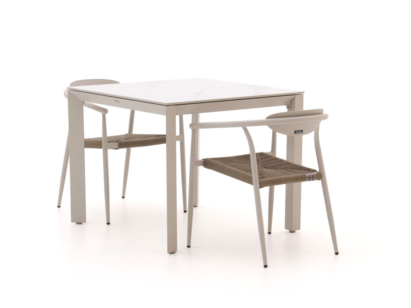 Manifesto Cavone/Sestino 90 cm Gartenmöbel-Set 3-teilig stapelbar