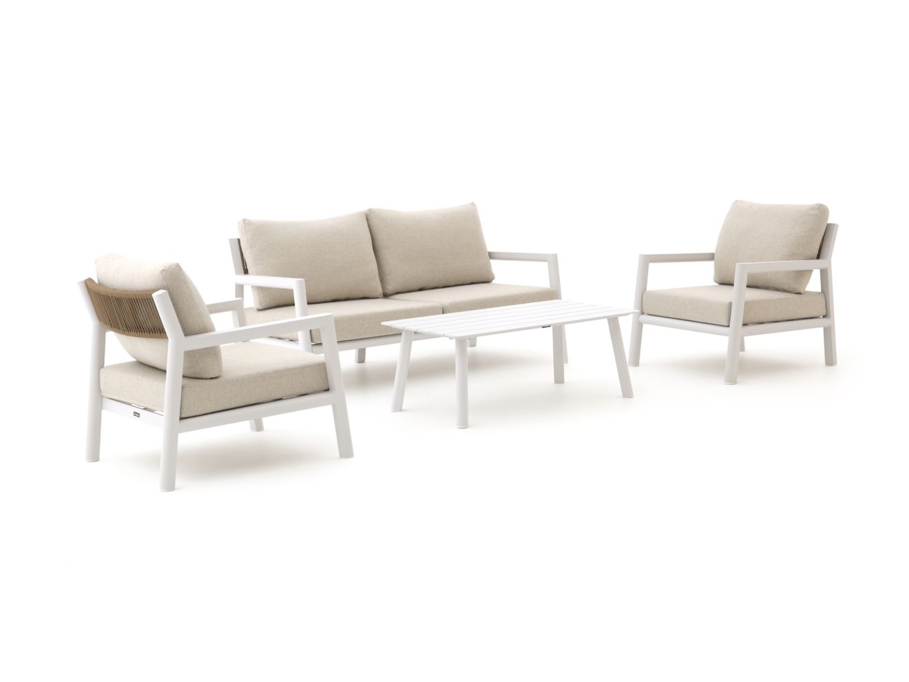 Manifesto Corsano Sessel-Sofa Lounge-Set 4-teilig