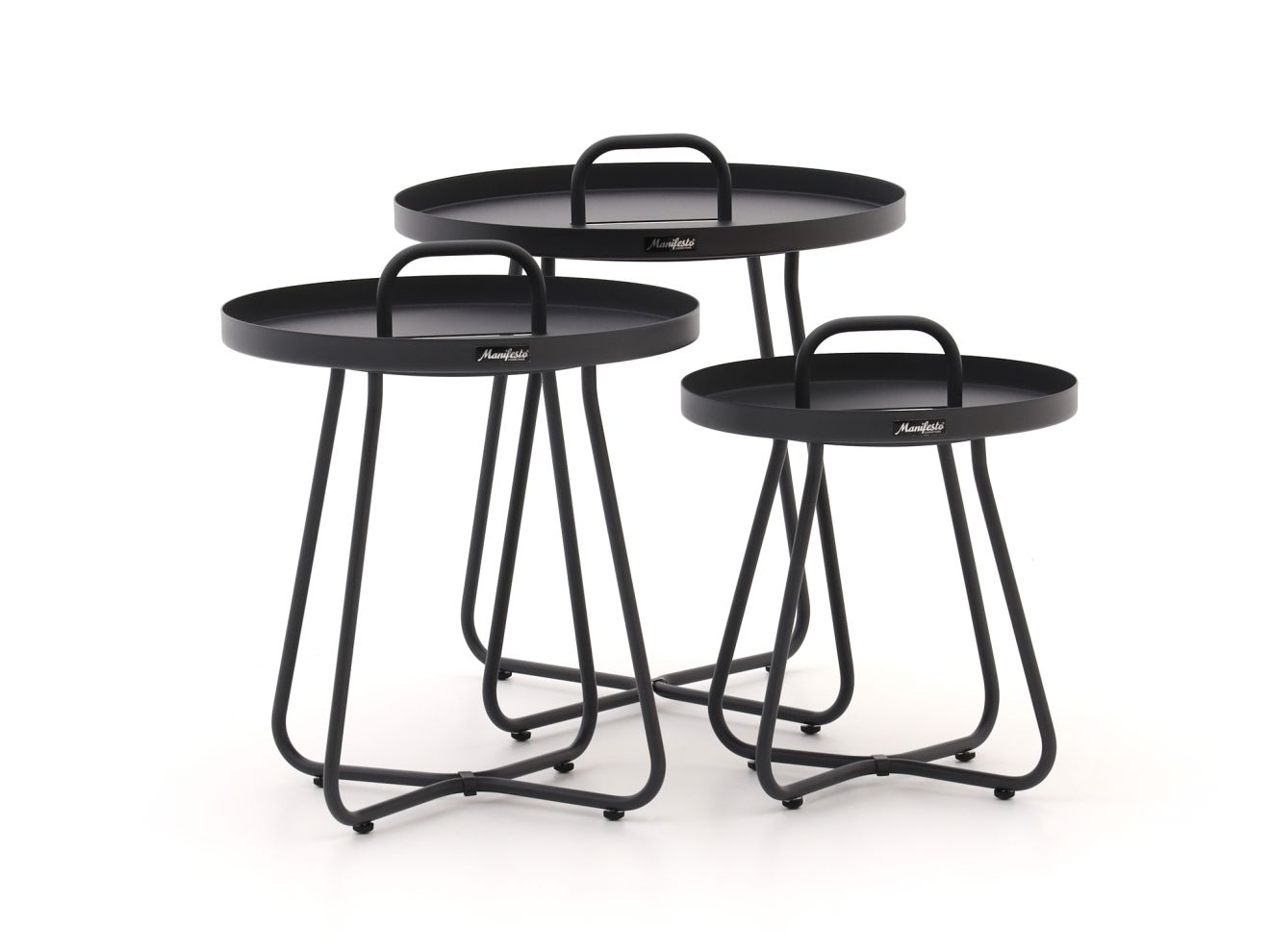 Manifesto Pito Beistelltisch Outdoor-Set 3-teilig