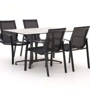 R&S Design Altea/Canzo 140 cm Gartenmöbel-Set 5-teilig
