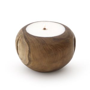 Tierra Outdoor Kerze Rund niedrig ø 18 cm