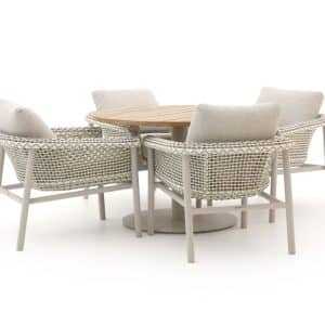 Zavelli Cuore ø 120 cm Gartenmöbel-Set 5-teilig