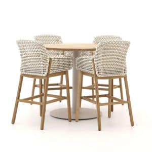 Zavelli Juntos/Cuore ø 120 cm Gartenbar-Set 5-teilig