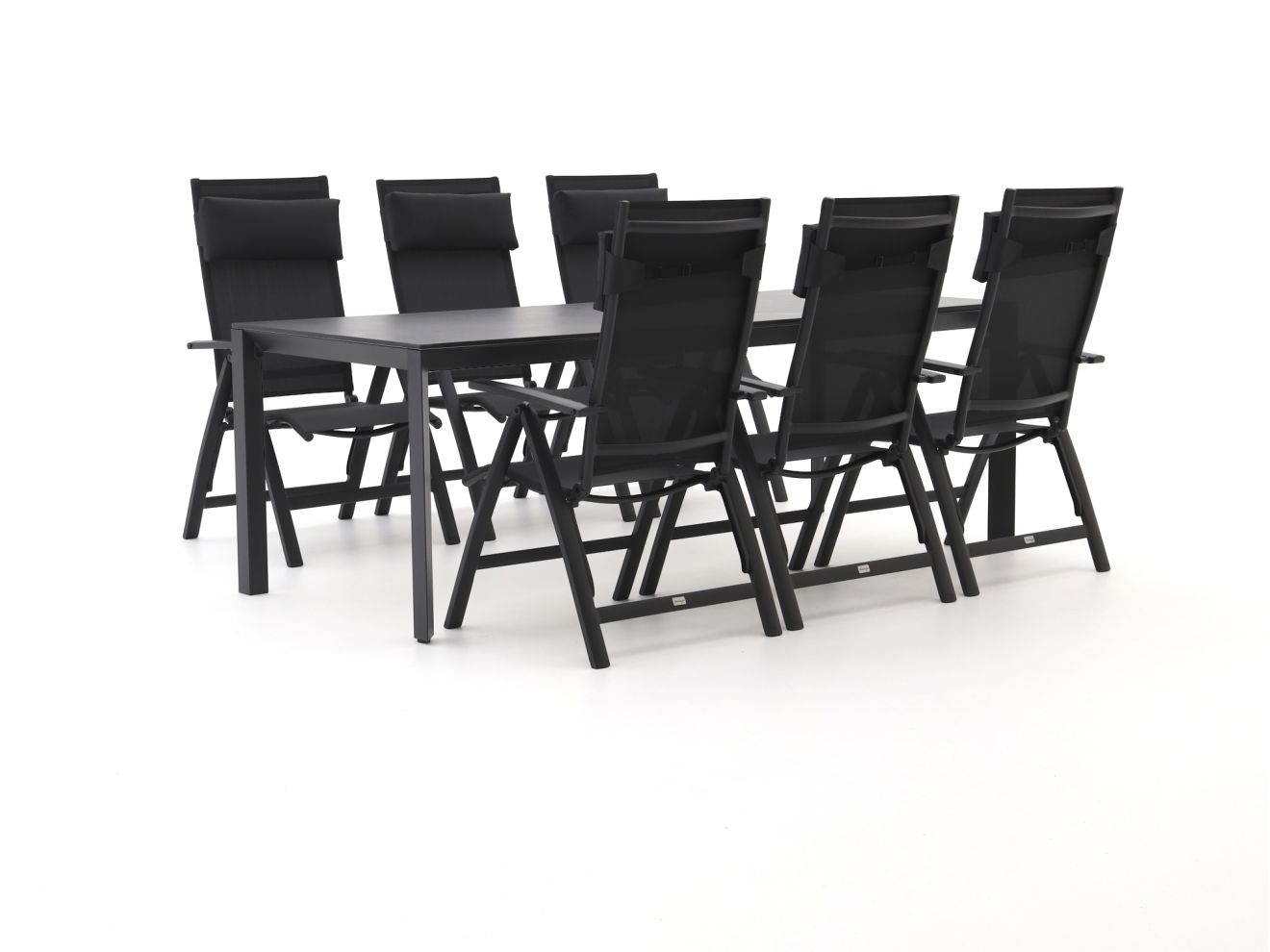 Bellagio Avenza/Sestino 220 cm Gartenmöbel-Set 7-teilig verstellbar