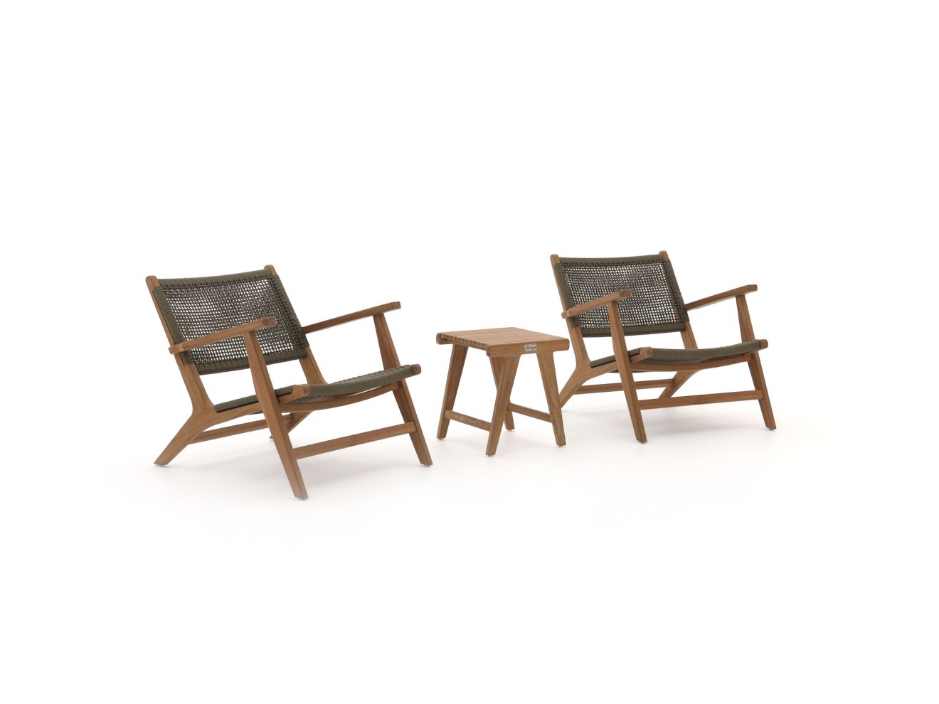 Bellagio Elcito Lounge Balkonmöbel-Set 3-teilig