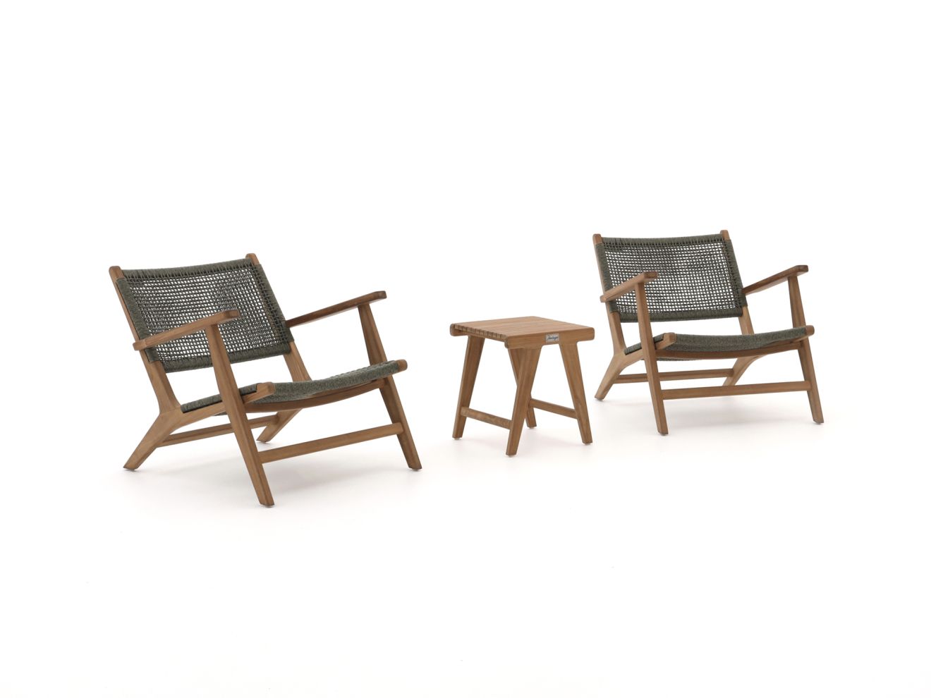 Bellagio Elcito Lounge Balkonmöbel-Set 3-teilig