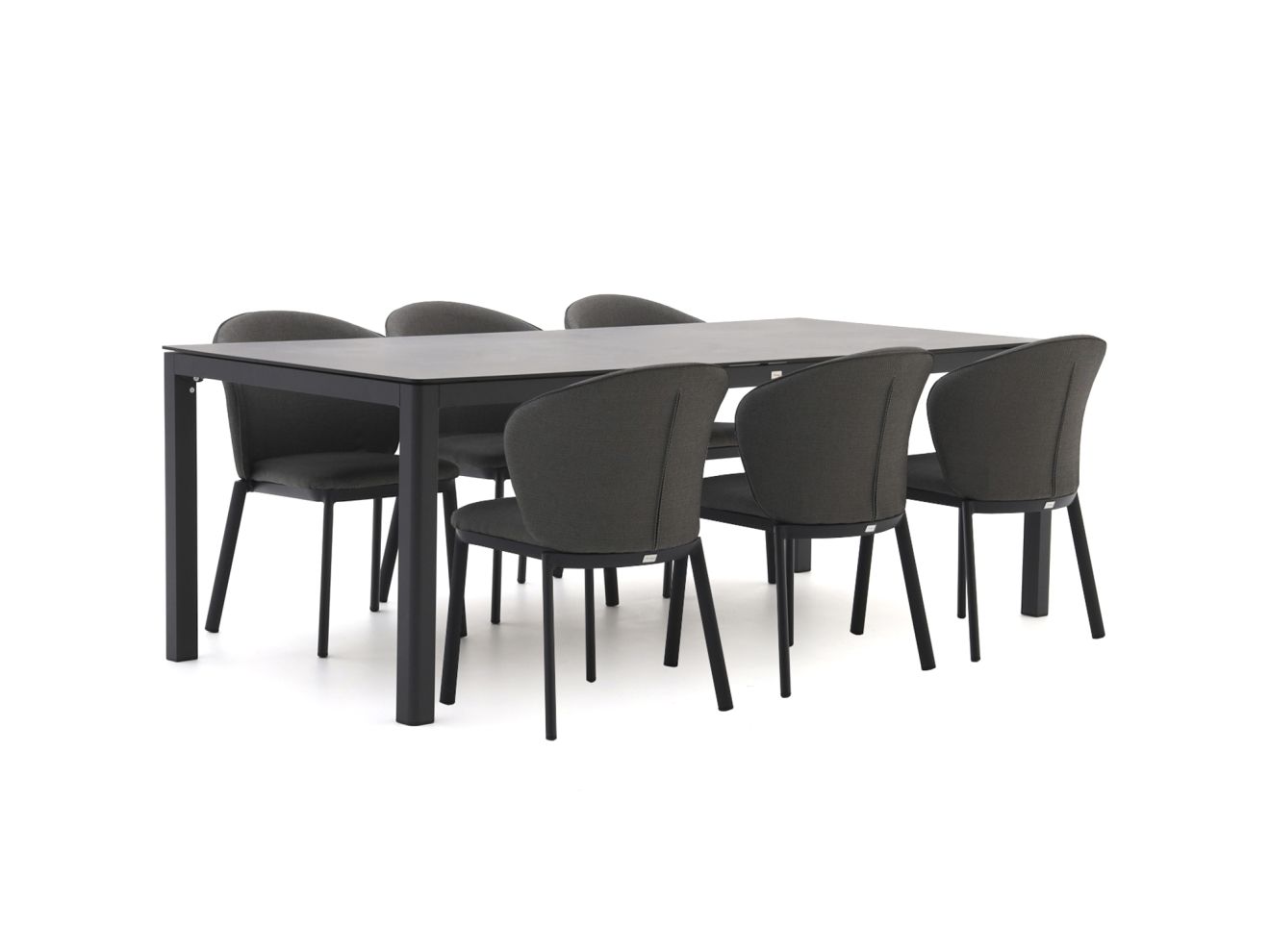 Bellagio San Lupo/La Fonte 220 cm Gartenmöbel-Set 7-teilig