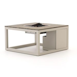 Cosiraw Lounge Feuertisch 100x100x55 cm